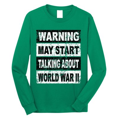 Retro World War Two Ww2 History Teacher Long Sleeve Shirt