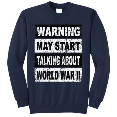 Retro World War Two Ww2 History Teacher Tall Sweatshirt