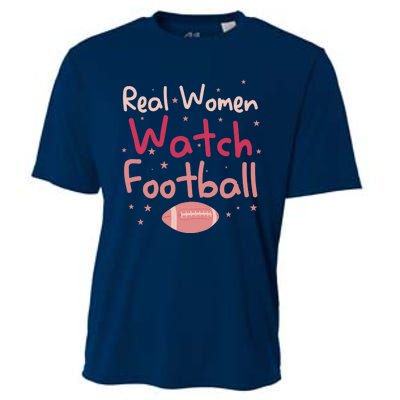 Real Wo Watch Football Rugby Lineman Fan Cooling Performance Crew T-Shirt