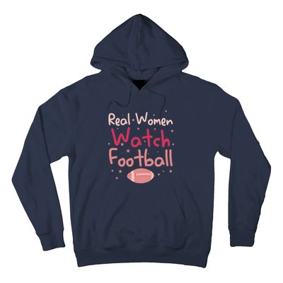 Real Wo Watch Football Rugby Lineman Fan Hoodie