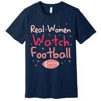 Real Wo Watch Football Rugby Lineman Fan Premium T-Shirt