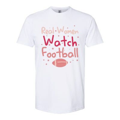 Real Wo Watch Football Rugby Lineman Fan Softstyle® CVC T-Shirt