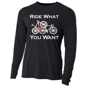 Ride What You Want Bicycle Cooling Performance Long Sleeve Crew