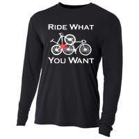 Ride What You Want Bicycle Cooling Performance Long Sleeve Crew