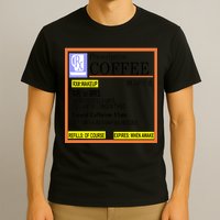 Rx Prescription Coffee Dr Caffeine Funny T-Shirt