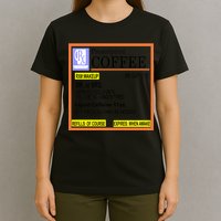 Rx Prescription Coffee Dr Caffeine Funny T-Shirt