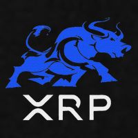 Ripple Xrp Bullrun To The Moon Cryptocurrency Coin Token Ladies PosiCharge Tri-Blend Wicking Tank