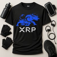 Ripple Xrp Bullrun To The Moon Cryptocurrency Coin Token Performance Shirt