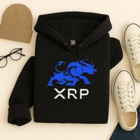 Ripple Xrp Bullrun To The Moon Cryptocurrency Coin Token Hoodie
