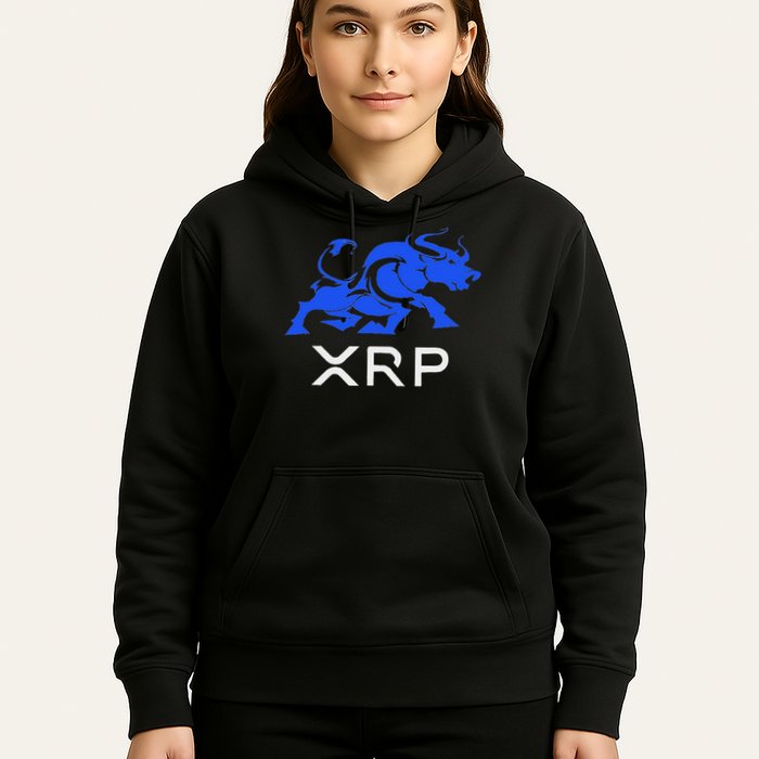Ripple Xrp Bullrun To The Moon Cryptocurrency Coin Token Hoodie