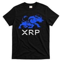 Ripple Xrp Bullrun To The Moon Cryptocurrency Coin Token T-Shirt