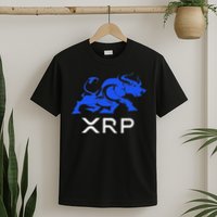 Ripple Xrp Bullrun To The Moon Cryptocurrency Coin Token T-Shirt