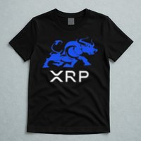 Ripple Xrp Bullrun To The Moon Cryptocurrency Coin Token T-Shirt