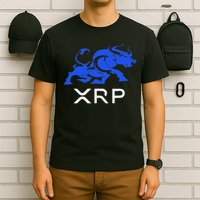 Ripple Xrp Bullrun To The Moon Cryptocurrency Coin Token T-Shirt