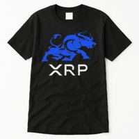 Ripple Xrp Bullrun To The Moon Cryptocurrency Coin Token Tall T-Shirt