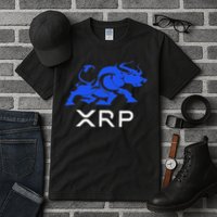 Ripple Xrp Bullrun To The Moon Cryptocurrency Coin Token Tall T-Shirt