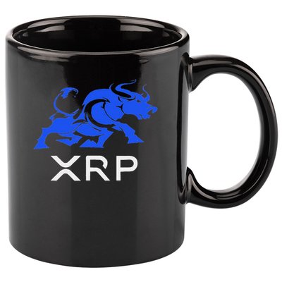 Ripple Xrp Bullrun To The Moon Cryptocurrency Coin Token 11oz C Handle Ceramic Mug