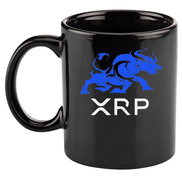 Ripple Xrp Bullrun To The Moon Cryptocurrency Coin Token 11oz C Handle Ceramic Mug