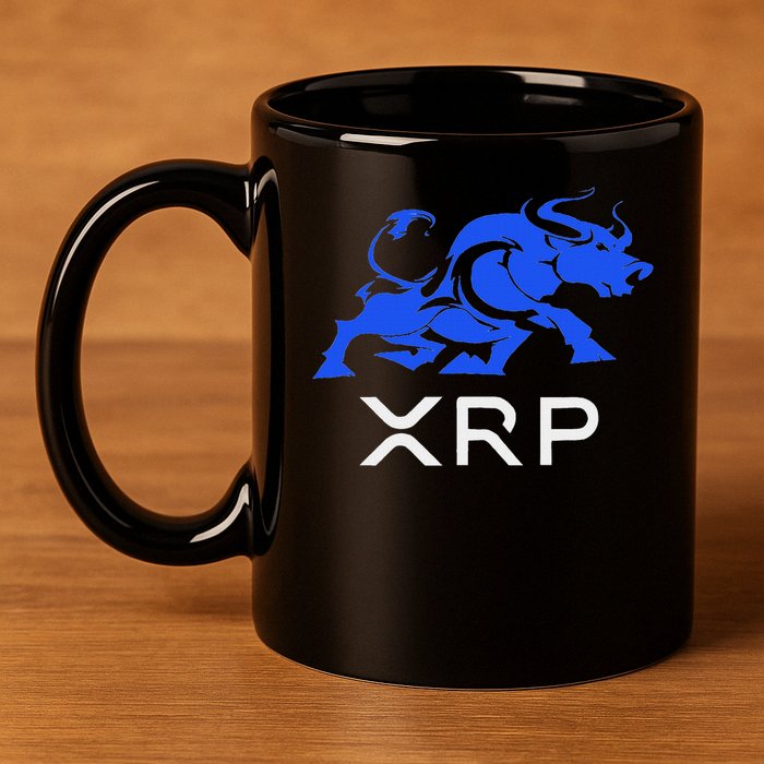 Ripple Xrp Bullrun To The Moon Cryptocurrency Coin Token 11oz C Handle Ceramic Mug