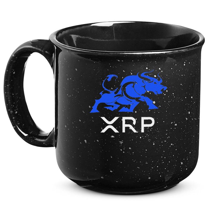 Ripple Xrp Bullrun To The Moon Cryptocurrency Coin Token 15oz Campfire Ceramic Mug