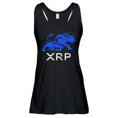 Ripple Xrp Bullrun To The Moon Cryptocurrency Coin Token Ladies Essential Flowy Tank