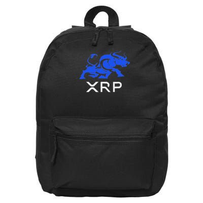 Ripple Xrp Bullrun To The Moon Cryptocurrency Coin Token 16 in Basic Backpack