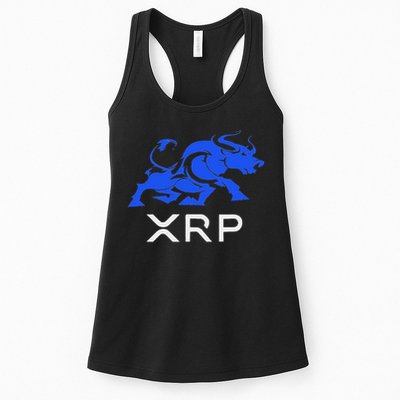 Ripple Xrp Bullrun To The Moon Cryptocurrency Coin Token Womens Tank Top
