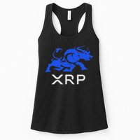 Ripple Xrp Bullrun To The Moon Cryptocurrency Coin Token Womens Tank Top