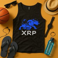 Ripple Xrp Bullrun To The Moon Cryptocurrency Coin Token Tank Top