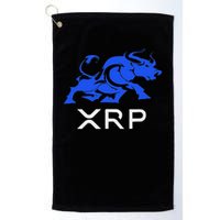 Ripple Xrp Bullrun To The Moon Cryptocurrency Coin Token Golf Towel