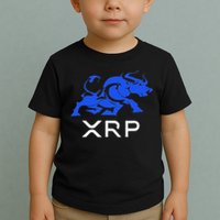 Ripple Xrp Bullrun To The Moon Cryptocurrency Coin Token Toddler T-Shirt
