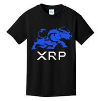 Ripple Xrp Bullrun To The Moon Cryptocurrency Coin Token Kids T-Shirt