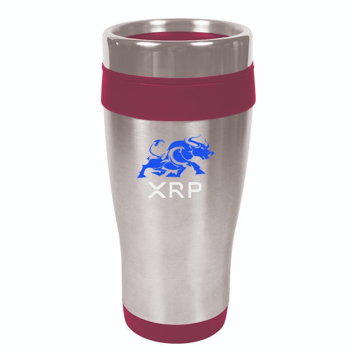 Ripple Xrp Bullrun To The Moon Cryptocurrency Coin Token 16oz Travel Tumbler