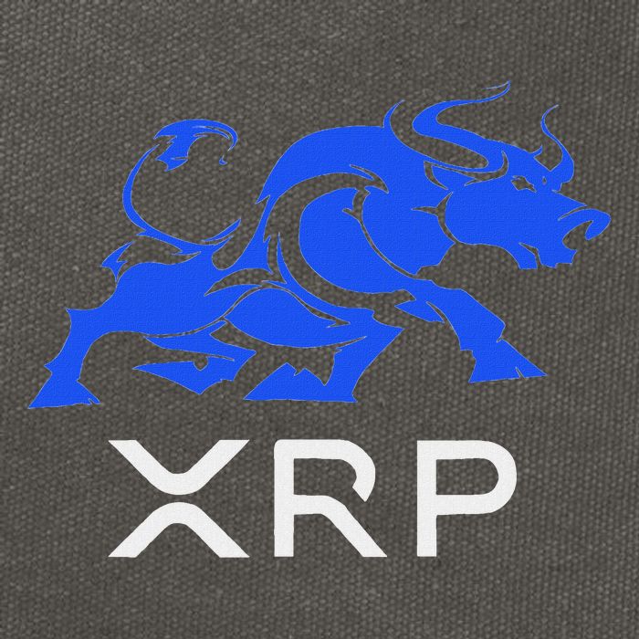 Ripple Xrp Bullrun To The Moon Cryptocurrency Coin Token Cotton Canvas Backpack