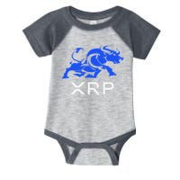 Ripple Xrp Bullrun To The Moon Cryptocurrency Coin Token Infant Baby Jersey Bodysuit