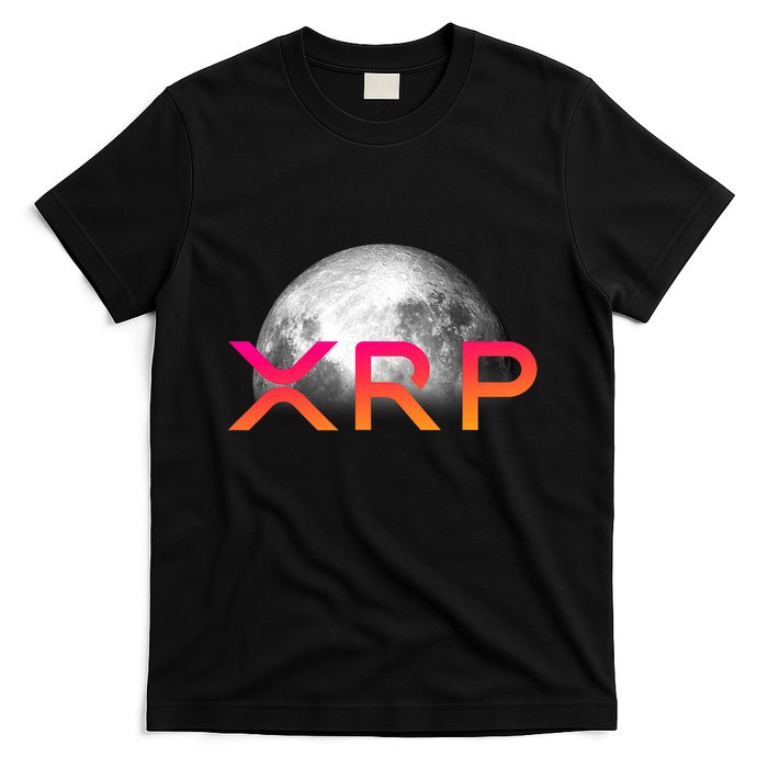 Ripple Xrp Coin Moon Xrp Army Crypto Cryptocurrency Xrp T-Shirt
