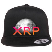 Ripple Xrp Coin Moon Xrp Army Crypto Cryptocurrency Xrp Flat Bill Trucker Hat