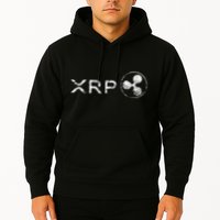 Ripple Xrp Crypto Token Blockchain Technology White Vintage Hoodie