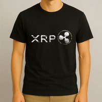 Ripple Xrp Crypto Token Blockchain Technology White Vintage T-Shirt