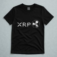 Ripple Xrp Crypto Token Blockchain Technology White Vintage T-Shirt