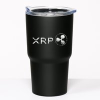 Ripple Xrp Crypto Token Blockchain Technology White Vintage Tumbler