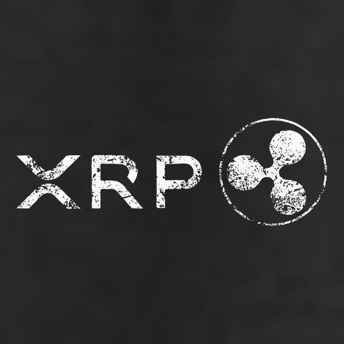 Ripple Xrp Crypto Token Blockchain Technology White Vintage Hat