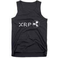 Ripple Xrp Crypto Token Blockchain Technology White Vintage Tank Top