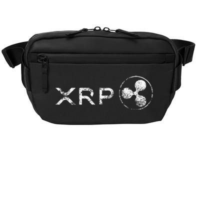 Ripple Xrp Crypto Token Blockchain Technology White Vintage Crossbody Pack