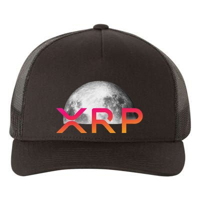 Ripple Xrp Coin Moon Xrp Army Crypto Cryptocurrency Yupoong Adult 5-Panel Trucker Hat
