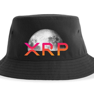 Ripple Xrp Coin Moon Xrp Army Crypto Cryptocurrency Sustainable Bucket Hat