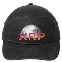 Ripple Xrp Coin Moon Xrp Army Crypto Cryptocurrency 7-Panel Snapback Hat