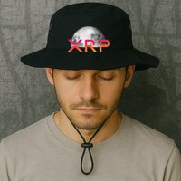Ripple Xrp Coin Moon Xrp Army Crypto Cryptocurrency Bucket Hat