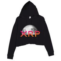 Ripple Xrp Coin Moon Xrp Army Crypto Cryptocurrency Crop Fleece Hoodie