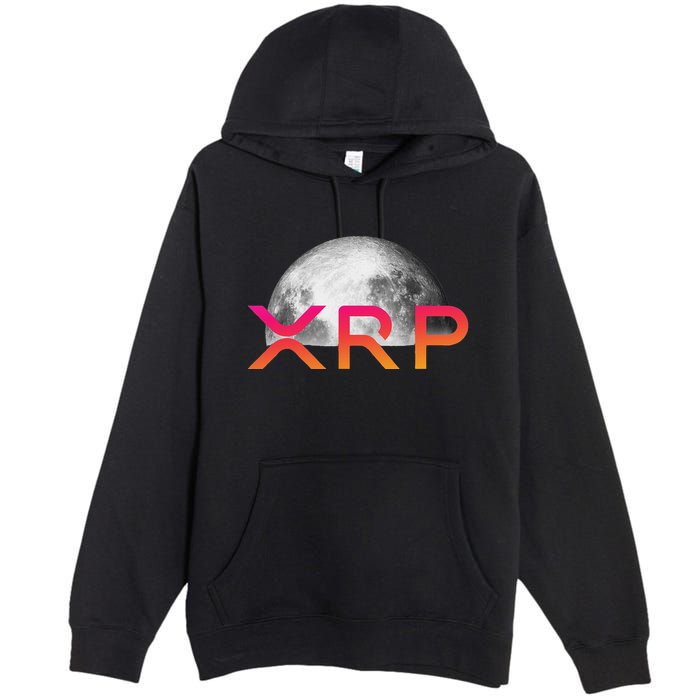 Ripple Xrp Coin Moon Xrp Army Crypto Cryptocurrency Premium Pullover Hoodie
